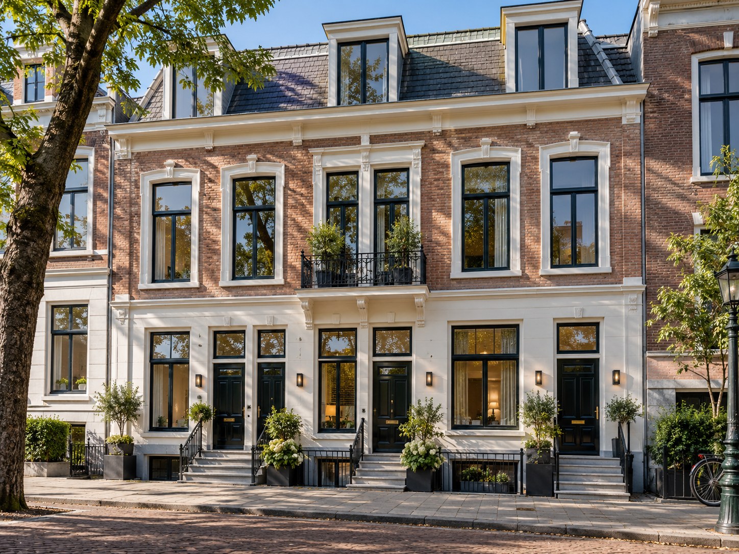 Hoogwaardig afgewerkt wooninterieur als sfeerbeeld
